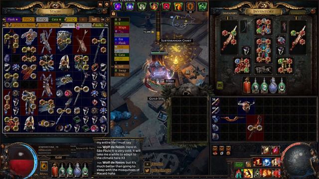 Path of Exile Affliction League Week 4 SC Armor Stacker Chieftain mapping and delving смотреть онлайн