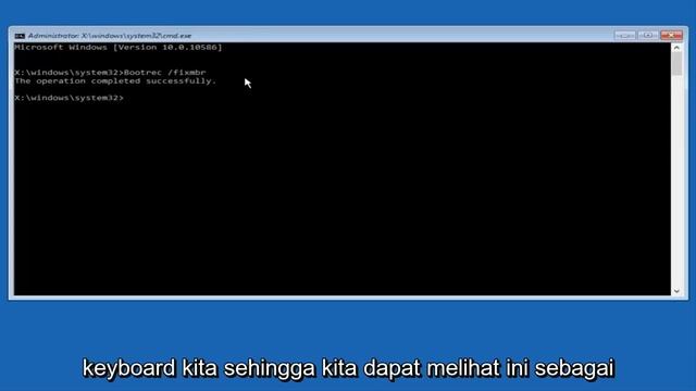 Cara Memperbaiki atau membangun kembali Master Boot Record (MBR) di Windows 10/11 смотреть онлайн
