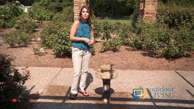 Alpine 2 Tier Water Fountain: Solar Panel Powered смотреть онлайн