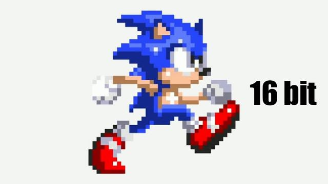 Sonic in 0.25 bits, 0.5 bits, 1 bit, 2 bits, 4 bits, 8 bits, 16 bits, 32 bits, 64 bits, 128 bits. смотреть онлайн