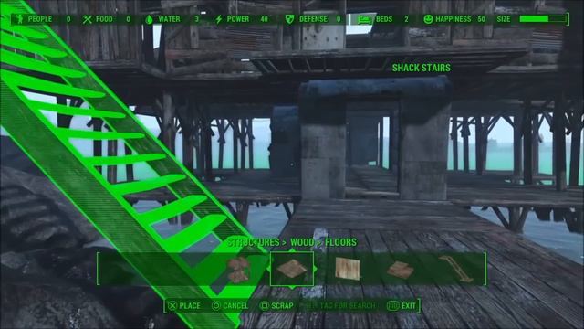 Fallout 4 Let's Build #2 - Waterfront House смотреть онлайн