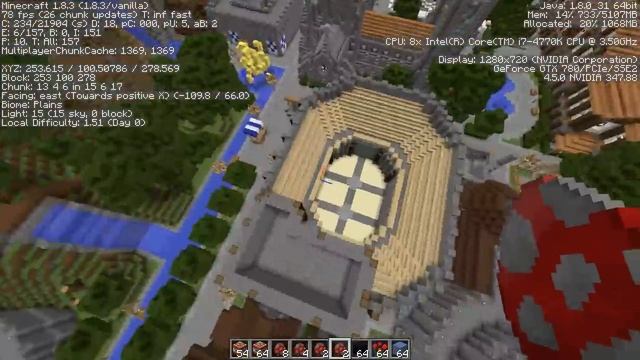 Minecraft | TNT+ Mod | Nukes, Age Bombs, Frozen TNT | Only One Command (Minecraft Vanilla Mods) смотреть онлайн