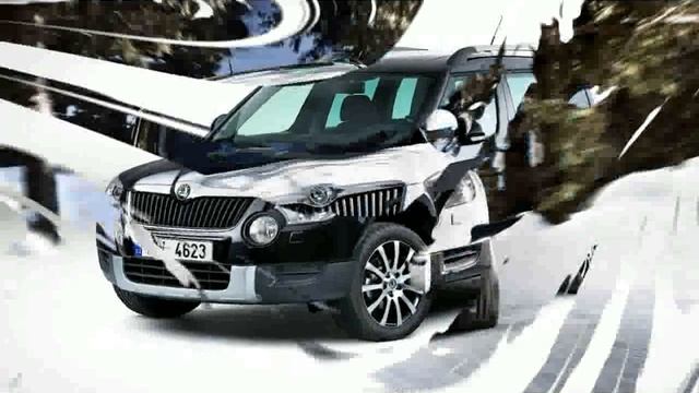 Skoda Yeti SUV 2.0 TDI CR 110 SE New 2015 смотреть онлайн