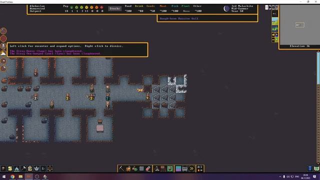 Dwarf Fortress Steam-версия первый взгляд