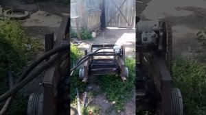 Минитрактор картофелекопалка от нш-32 после будем пробовать