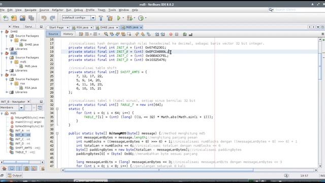 Implementasi MD5 matlab dan java Kelompok 11 смотреть онлайн