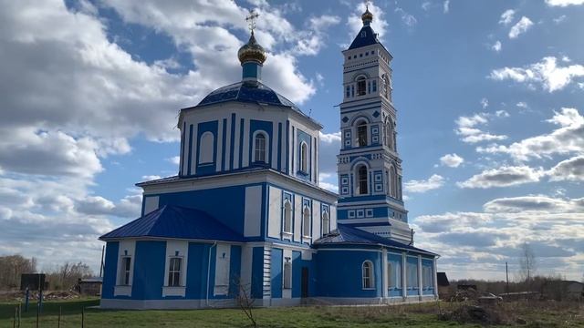 ЦЕРКОВЬ УСПЕНИЯ ПРЕСВЯТОЙ БОГОРОДИЦЫ В СЕЛЕ ПУШКИНО ТВЕРСКОЙ ОБЛАСТИ! смотреть онлайн