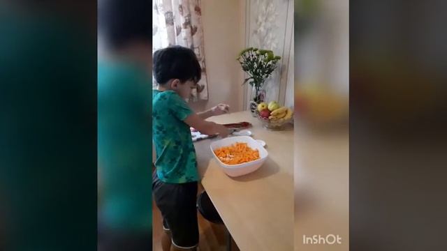 Жаренная тыква с чесноком. смотреть онлайн