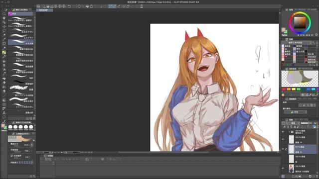【SPEEDPAINT】パワー［帕瓦］- Illustration Making смотреть онлайн