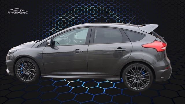 Ford Focus RS Perleffekt Vollfolierung смотреть онлайн