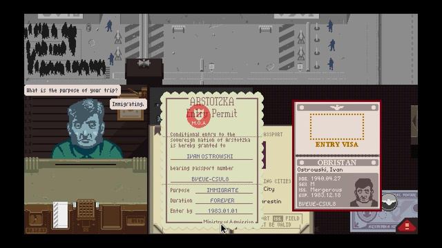 Papers, please - #04 - Stolen seals смотреть онлайн
