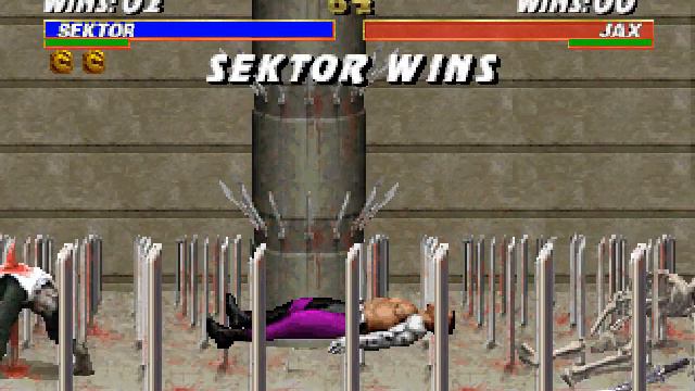 Mortal Kombat Trilogy (N64) The Pit Stage Fatality With Jax Screaming MKDA смотреть онлайн