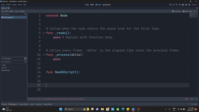Godot 4 Beginner Tutorial Series - 09. Your First Hello World Program смотреть онлайн