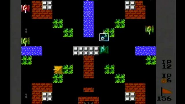 Battle City Tank 1991 【NES】 смотреть онлайн