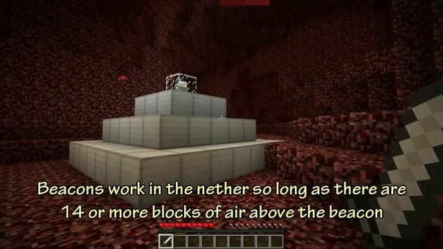 Minecraft Beacon - How to Make and Use Beacons смотреть онлайн