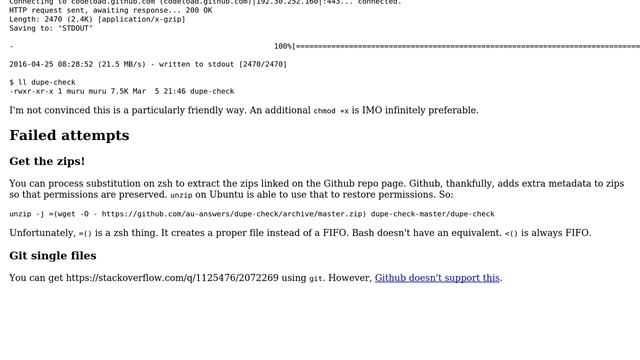 Ubuntu: Download executable script from GitHub preserving +x permissions (2 Solutions!!) смотреть онлайн
