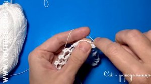 Аксессуар крючком - вяжем ажурный воротничок для платья или блузки