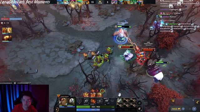 Головач попался в тиму с 4 руинерами | LenaGolovach Best Moments | Dota 2