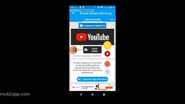 Chrome Browser (::ffff:192.168.0.6) AirServer live stream смотреть онлайн