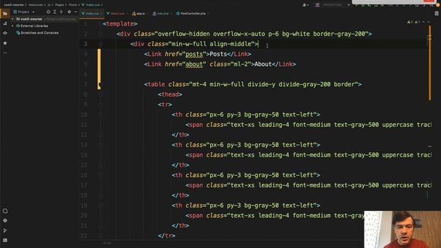Vue Inertia + Laravel Course. 4/17: Links and Routing смотреть онлайн