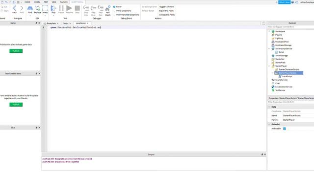 roblox studio hide leaderstats смотреть онлайн
