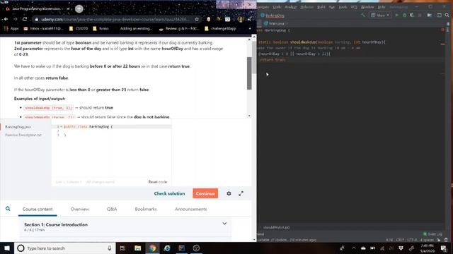 Barking Dog Program (When Should I Wake Up?) [#05] - Java Coding Exercise Problem смотреть онлайн