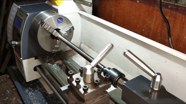Токарный станок WM210V. Регулировка задней бабки. смотреть онлайн