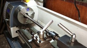 Токарный станок WM210V. Регулировка задней бабки.