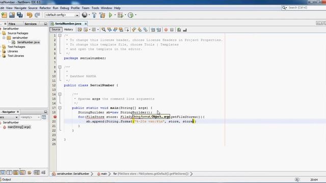 how to get serial number of devices (external and internal) in java смотреть онлайн