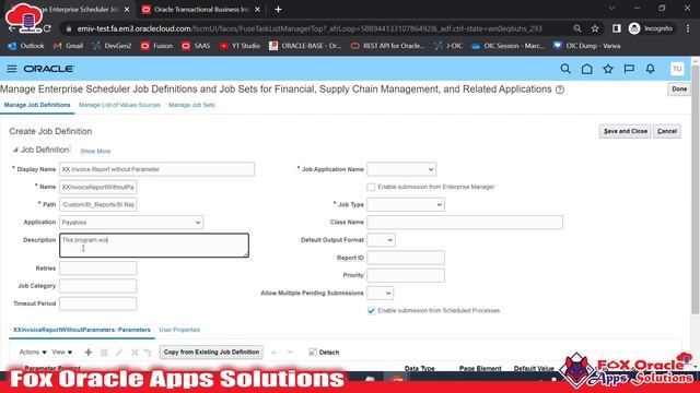 How to create ESS job for BI Report | Run bi report from schedule process смотреть онлайн