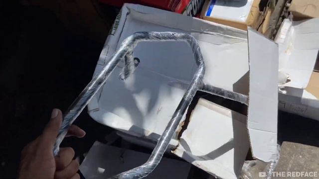 ROYAL ENFIELD SCRAM 411 MODIFICATION | Crash Guard | Saddle State #theredface #royalenfieldscram41 смотреть онлайн