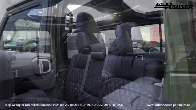 BRUTE Richmond Jeep Wrangler Rubicon GTR Pack Black Olive (Porsche) - Sofort verfügbar! смотреть онлайн