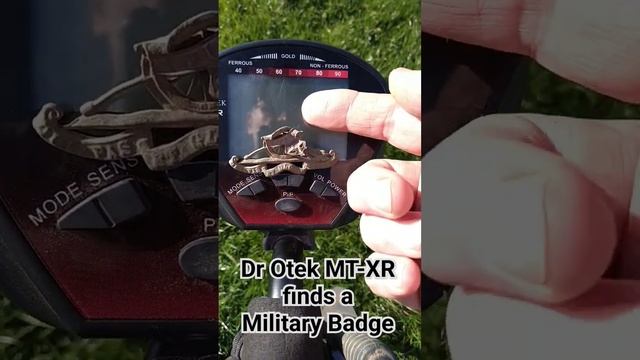 Dr Otek MT-XR Military Badge #drotek #metaldetecting #history #realmetaldetecting #findinghistory смотреть онлайн