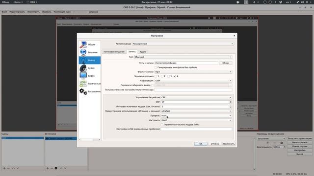 LINUX СТРИМЕРЫ: OBS-Studio часть 1 смотреть онлайн