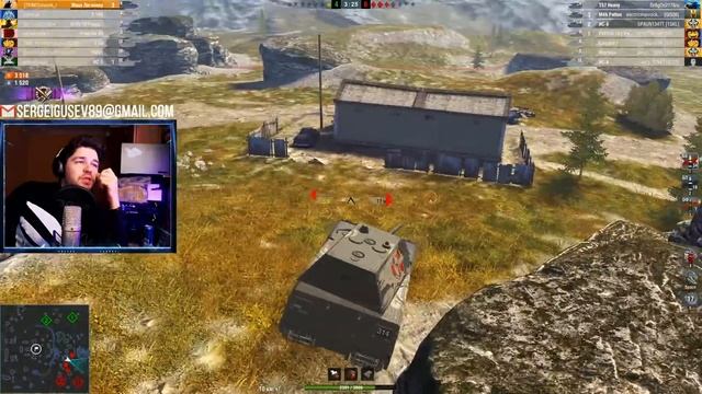 WoT Blitz - Как тащить на танке МАУС ● Ошибки игры против СУПЕРТЯЖА- World of Tanks Blitz (WoTB) смотреть онлайн