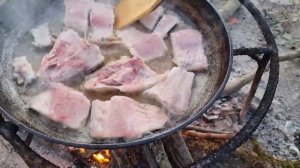 Бабушка приготовила рыбный плов с красным рисом Азербайджанская Кухня Деревенская Кухня  Рецепты