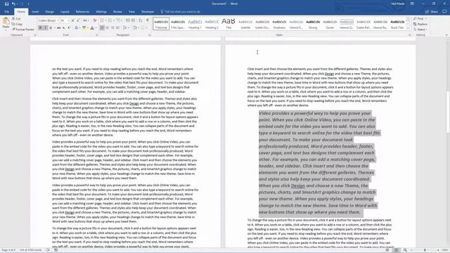 Copy Formatting with Format Painter and Keyboard Shortcuts in Word смотреть онлайн