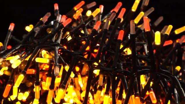 Гирлянда светодиодная "ФЕЙЕРВЕРК 5мм", 500LED, многоцвет. смотреть онлайн