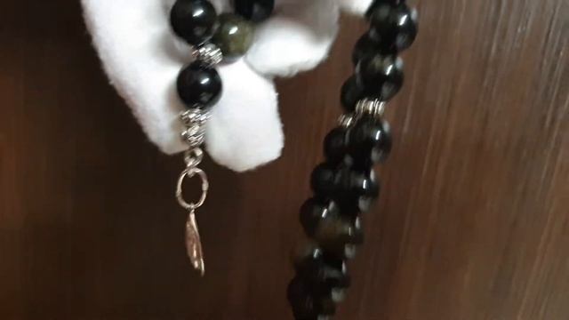 Четки из обсидиана "Ангел Хранитель" смотреть онлайн