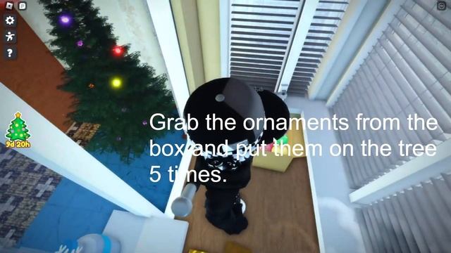 Roblox Real Life Apartment How to complete Decorate the Tree Task смотреть онлайн