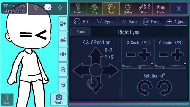 Making roblox faces in gacha club! (part 1?) смотреть онлайн