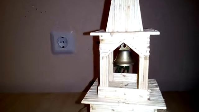 Классная церковь из спичек. смотреть онлайн