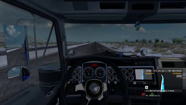 American Truck Simulator Kenworth W900 Oversize Haul Portable Restaurant смотреть онлайн