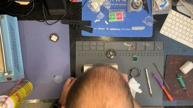 Разборка и Замена стекла Samsung Galaxy Watch 4 44мм Glass Replacement And Disassambling