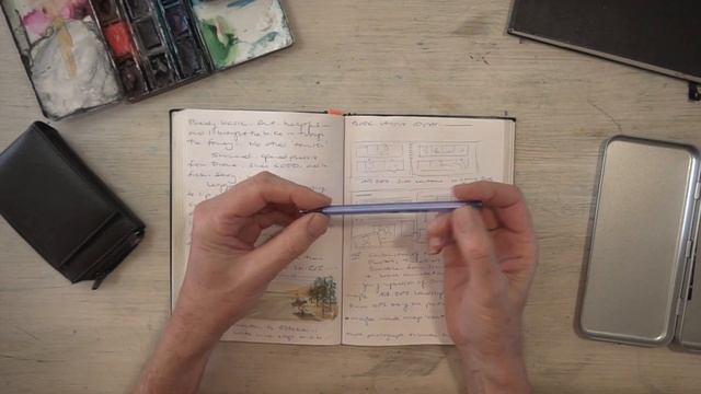 Travel Journal Sketching #1 Start up tips смотреть онлайн