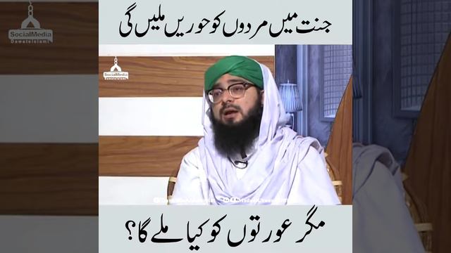 Jannat Mai Mard Ko Hoorein Milengi Magar Auraton Ko Kya Milega | Dawate Islami | Mufti Hassan Attar смотреть онлайн