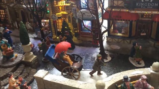 Рождественский городок Christmas village decoration 2015 - 2016 смотреть онлайн