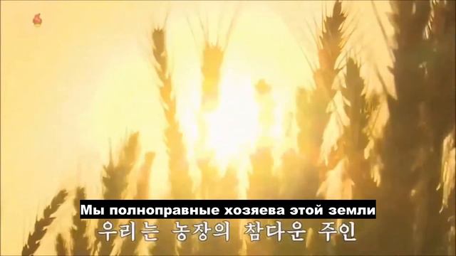 "Мы труженики села" (우리는 농장의 주인) [We Are Masters of the Farm(rus)] смотреть онлайн