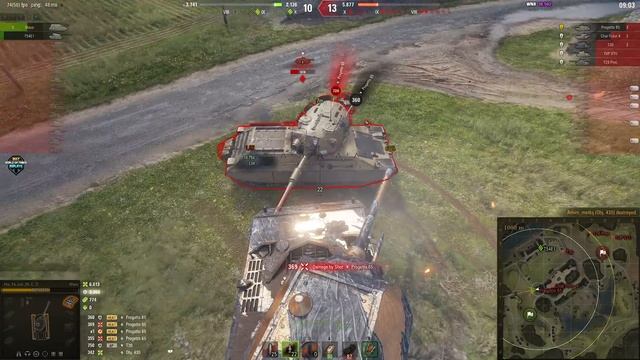 Second highest MAUS game ever - World of Tanks смотреть онлайн