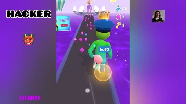 NOOB vs PRO vs HACKER vs GOD in GIANT RUSH! ? (New Update 2023) смотреть онлайн